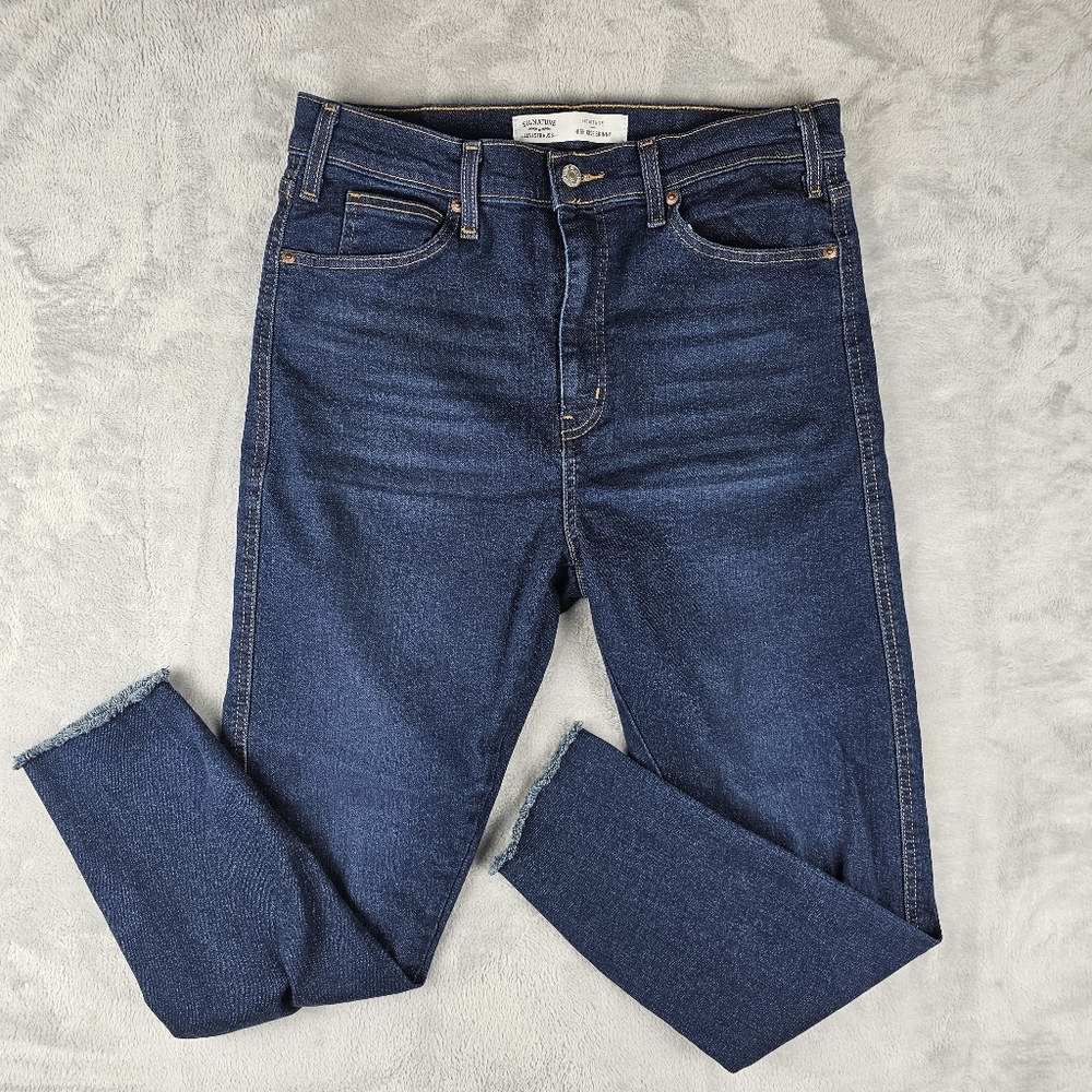 Levi's Signature High Rise Skinny Jeans Women's Size 31 Blue